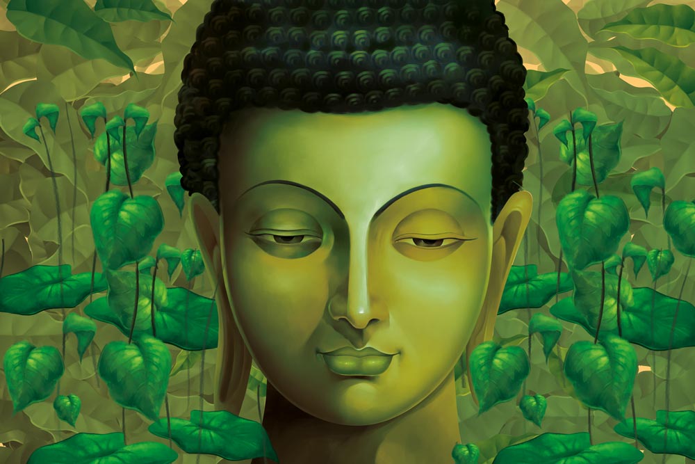 The Right Buddha Painting for Your Home – Paper Plane Design